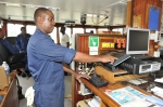 Preparations of RV Mtafiti and crew