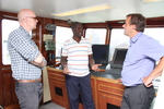 Ambassador Bart Ouvry visits RV Mtafiti