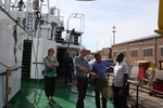 Ambassador Bart Ouvry visits RV Mtafiti