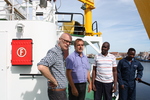 Ambassador Bart Ouvry visits RV Mtafiti