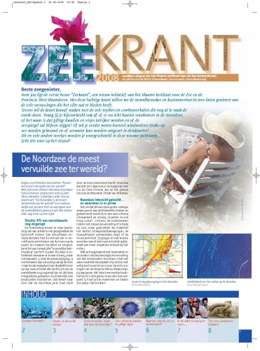 Zeekrant 2008 cover