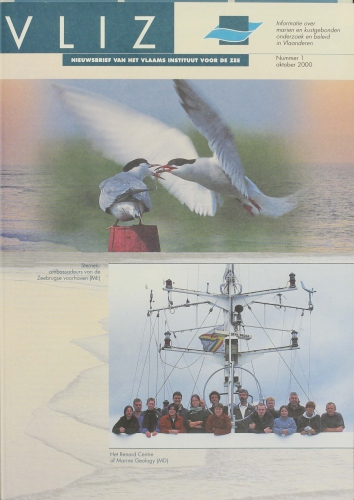 VLIZ Nieuwsbrief 1. Cover VLIZ Nieuwsbrief 1. Cover