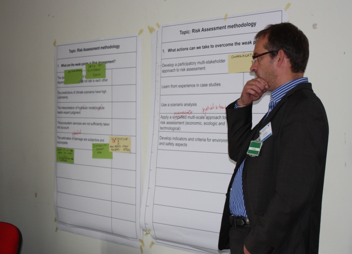 Working group session on risk assessment methodology