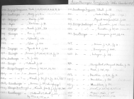 Scan taken from personal notes of H. Nouvel stored at CNRS La Rochelle (France) by Jean Paul Lagardere.