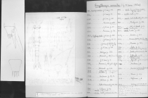 Scan taken from personal notes of H. Nouvel stored at CNRS La Rochelle (France) by Jean Paul Lagardere.