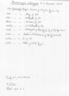 Scan taken from personal notes of H. Nouvel stored at CNRS La Rochelle (France) by Jean Paul Lagardere.