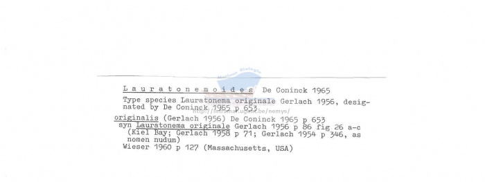 Lauratonemoides