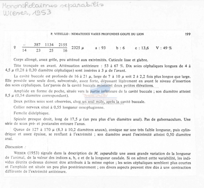 Viscosia separabilis