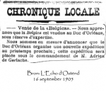 Vente de la 