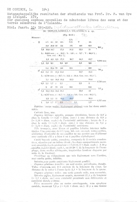 Diplolaimelloides islandicus