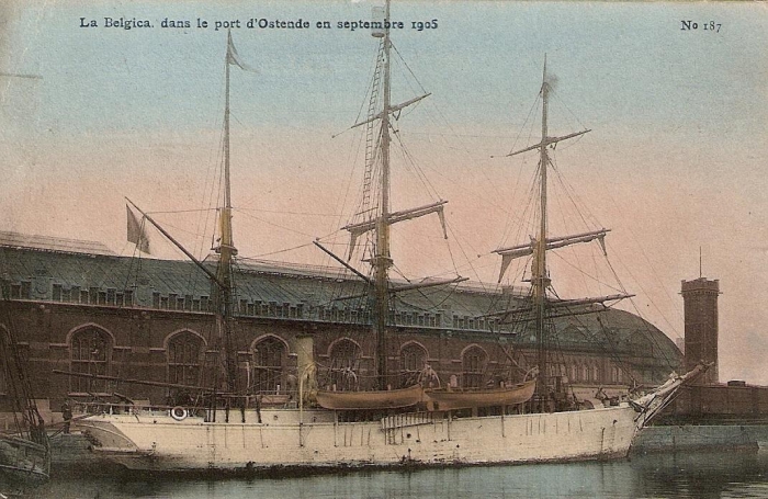 Belgica in Oostende - 1905 Belgica in Oostende - 1905
