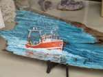 Driftwood painting